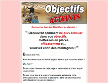 Tablet Screenshot of objectif.alliance-vaillante.fr