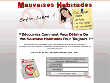Tablet Screenshot of mauvaise-habitude.alliance-vaillante.fr